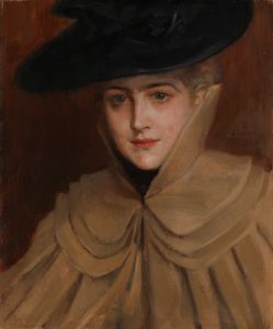Porträtt av en ung dam, 1891 - Albert Edelfelt