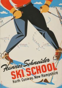  New Hampshire Vintage Travel Poster USA