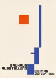 Bauhaus Ausstellung 1923 Vintageposter