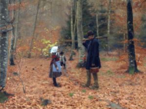 Skogsarbetaren och hans barn - Hans Andersen Brendekilde