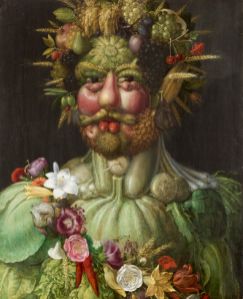 Rudolf II som Vertumnus - Guiseppe Arcimboldo.