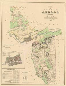 Arboga 1853 - Historisk Karta