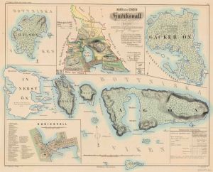 Hudiksvall 1857 - Historisk Karta