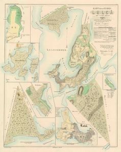 Luleå 1857 - Historisk karta