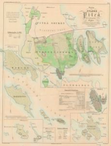 Piteå 1857 - Historisk Karta