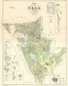 Sala 1854 - Historisk Karta
