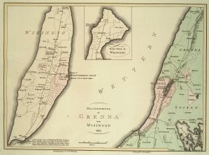Gränna 1813 - Historisk karta