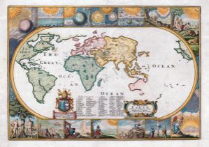 Världskarta 1681